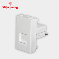 Set 3 Ổ cắm Internet âm tường DQHome ĐQ IW1 IO W (màu trắng)