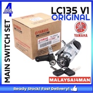 Yamaha LC 135 V1 Main Switch Set / Set Kunci LC135 / LC135 Main Swith Set 1S8-H2501-01 (A) - LC135 v