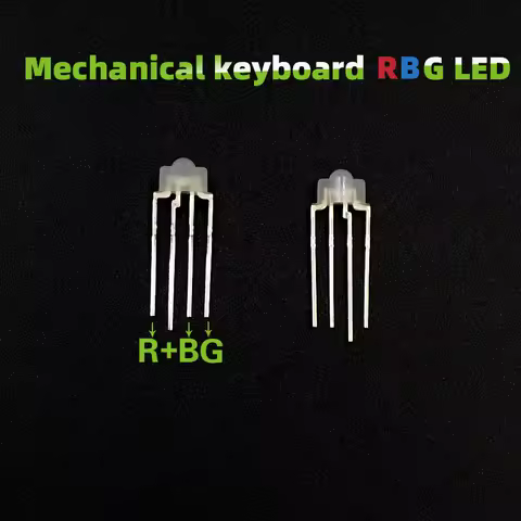 Mechanical keyboard RGB LED 4pin RBG light common anode lamp full-color for kailh OTM Gateron Greete