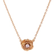 PIAGET 18K玫瑰金Piaget Rose Pendant鑽石項鍊