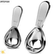 IRTJIFSSX Coffee Bean Measuring Spoons, Stainless Steel 1 Tbsp or 2 Tbsp Coffee Scoops, Durable 15/3
