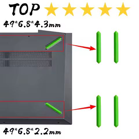 New Rubber Feet For HP Pavilion 15-CX 15T-CX TPN-C133 Rubber Feet on Lower Bottom Cover Case Replace