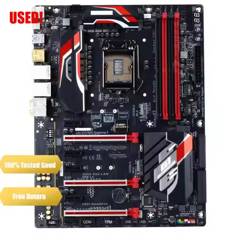 G1 Gaming GA-Z170X-Gaming 5 GIGABYTE LGA 1151 Intel Z170 HDMI SATA 6Gb/s USB 3.1 ATX Motherboard