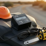 Digital RPM Counter and Hour Meter for Motor Engines, Waterproof Pengira RPM Meter Tacha Meter Digit