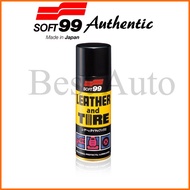 Soft99  Leather & Tire Wax  - 470ml  ( Original Soft 99 Made in Japan )