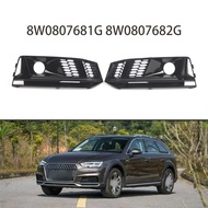 【6.22】Front Fog Light Grill FOR A4 B9 for S-LINE 2015-2018 8W0807681G 8W0807682G