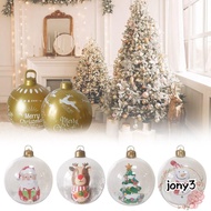 JONY Inflatable Balloons, 60cm without Light Christmas Ball, Giant Decoration Giant DIY Venue Layout
