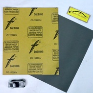 Daesung Sandpaper 1500 CW Abrasive Paper Waterproof Sand Scrub Paper 23cm x 28cm