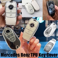 Mercedes Benz C E S A Class CLA SLA GLA GLB GLC Car Key Cover Premium Quality TPU Key Case Cover