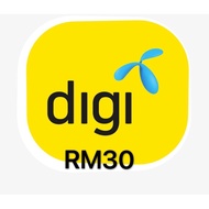 Digi Prepaid Top up Rm30
