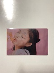 blackpink jennie card 小卡 2020 welcoming collection