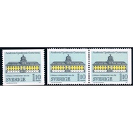 SW8282 Sweden 1977 Upsara University 500 Years Architecture 3 Brand New Foreign Stamps