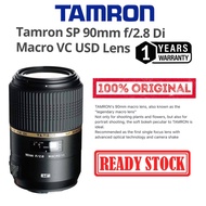(New) Tamron SP 90mm F/2.8 Di Macro VC USD Lens original for canon mount nikon mount 1 years warrant
