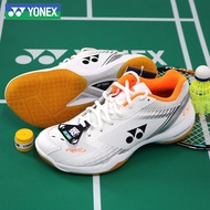 Yonex SHB65Z3WEX รองเท้าแบดมินตัน  รองเท้ากีฬารองเท้าผ้าใบลำลองส้มสีขาวสำหรับผู้ชายผู้หญิง Badminton