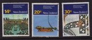 【雲品三】紐西蘭New Zealand 1979 Sc 698-700 set FU 