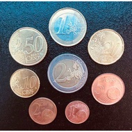 Đồng xu của pháp trọn bộ 8 xu euro của Pháp ( France )2002 -Nay