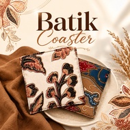 Coasters Batik Pelapik pinggan dan cawan sesuai untuk doorgift, goodies, corporate gift
