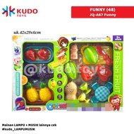 JQ-A67Funny FRUIT CUTTING CHILDREN'S TOY