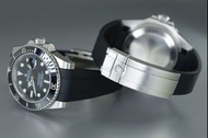 Rubber b Strap for Rolex Submariner Ceramic 41mm 膠錶帶 126610