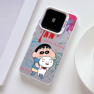 Cute Crayons S-Shin-chans For Xiaomi Poco M3 M2 M4 M5 X3 F5 X6 F6 M6 X7 F7 C31 C40 C75 C55 C65 NFC C