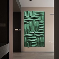 ZWART | ศิลปะบนผนังแบบสามมิติแนวตั้ง