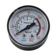 【Beauroom】 Compact For Air Pressure Gauge 50mm Dia 0 180 PSI 0 12Bar Accurate Measurement Large inventory hot selling