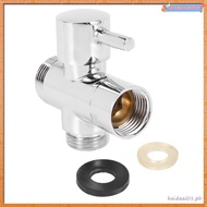 [Q H B W] SOLID diverter 3-way diverter valve All 1/2 inch IPS shower system spare part, copper chro