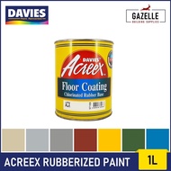 【hot sale】 Davies Acreex Rubberized Floor Paint Crystal Blue - 1L