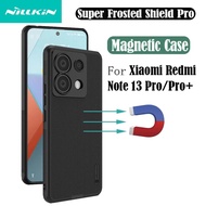 Redmi Note 13 Pro Plus Case Nillkin Frosted Shield Pro TPU Frame PC Magnetic Cover For Xiaomi Redmi Note13 Pro+