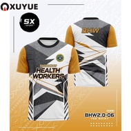 XY BHW Tshirt Jersey Sublimation t shirt for men t shirt for women-【Ready Stock】