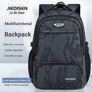 Jedison Large Capacity Travel 50L Travel Bag Business Computer Bag Working Backpack Backpack School 
