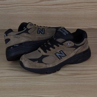 NEW BALANCE 993 BROWN PREMIUM MIRROR BNIB MADE IN USA SNEAKERS PRIA OLAHRAGA KEREN CASUAL RUNNING MU
