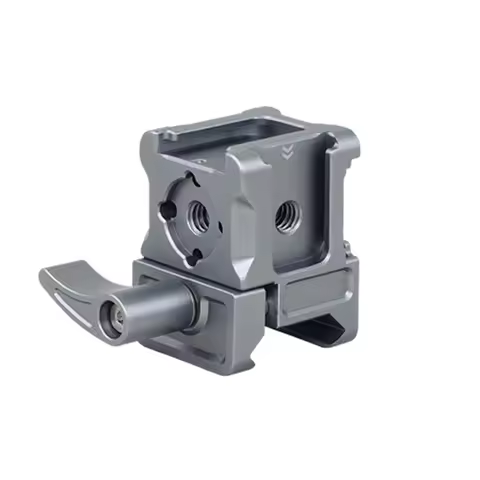 Quick Release NATO Rail Clamp Cold Shoe Mount 1/4 Thread Monitor Bracket for Magic Arm SLR Camera Ca