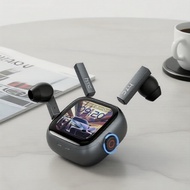 HTC NE40 AI Translation Wireless Earbuds, Bluetooth 6.0, Smart LED, HiFi Sound, ANC, Waterproof  Fon