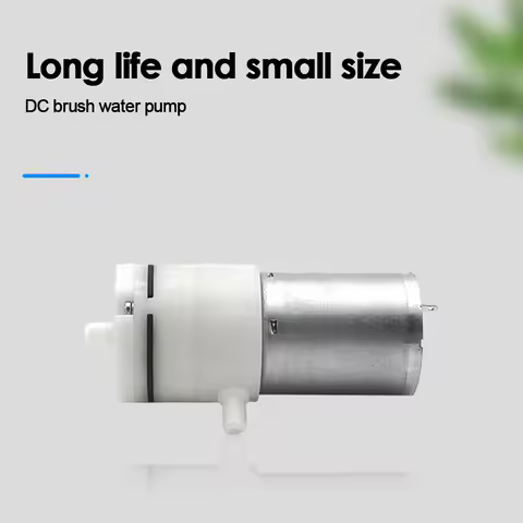 370 Mini Air Pump 3V-24V 2.4W 3L/min Electric Micro Vacuum Booster Motor For Beauty Instrument Medic