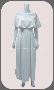 ninang gown for wedding womens clothing plaine long dress AMI-RA ELEGANT /EVENT DRESS/CIVIL/BIRTHDAY