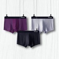 3Pcs  New Nylon Man Underwear Boxer Men's Panties Low Waist Cueca Sexy Men Underpants Boxers Shorts Top