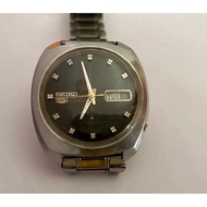 Seiko 5 Automatic 21 Jewels Dark Round Dial Watch
