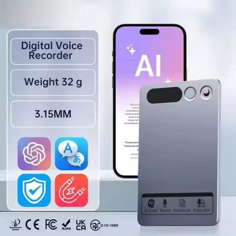 AI Voice Recorder Real Time Speech Translation ChatGPT-5 App Phone Call for Meetings Lectures Calls 