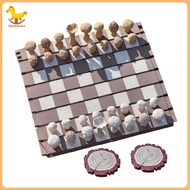 [Nosafhu] Nature-Inspired Chess Board Portable Roll-up Chess Board Portable Magnetic Forest Mushroom