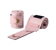 WELSTORE FITTERGEAR WRIST WRAPS (HEROINE POWER) สายรัดข้อมือยกน้ำหนัก สีชมพู สำหรับผู้หญิง พยุงข้อมื