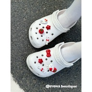 Ivona Kitty Cà Chua Ban Đầu Diy Dễ Thương Đa Năng Crocs Giày Quyến Rũ Phụ Kiện Cho Bé Gái Lỗ Crocs G
