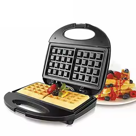 Portable Waffle Maker Sandwich Maker Breakfast Machine