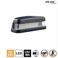LITE-wire NPL2B Series LED NUMBER PLATE Light (Fly Lead) 12/24V For Land Rover Defender