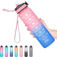JM NEW 750/800ml/1litre Botol Air Minum Water Bottle Drinking Sports Bottle Hadiah School Doorgift