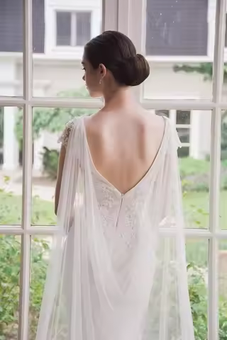 bridal cape, wedding cape veil , long cape, bridal coverup, cape veil, draped veil bridal shawl shee