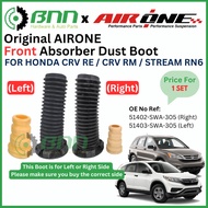 [BNN] Airone Honda Stream RN6-9, CRV RE,RM Absorber Dust Boot Protection Kit Front / Rear (Depan / B