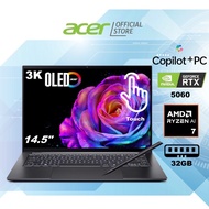 [NEW RTX™ 5060 & Ryzen 7 AI 350] Acer Swift X | SFX14-61G-R9TN 14.5" 3K OLED Touch Display | 32GB RA