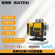 Can draw diagonal lines indoors and outdoors16Leveling Line4D Green Light Long Battery Life Floor Le