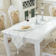 Luxury Tablecloth Tassel Table Runner 180cm and 210cm